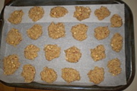 Овсяное печенье с арахисом: шаг 5