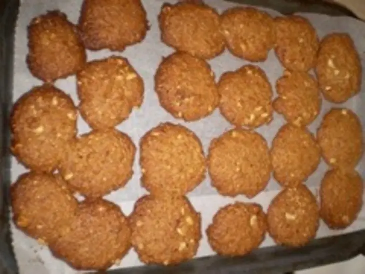 Овсяное печенье с арахисом: шаг 6