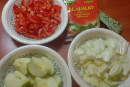 "мясо по-восточному" в кисло-сладком соусе: шаг 2