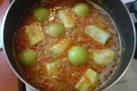 "мясо по-восточному" в кисло-сладком соусе: шаг 5