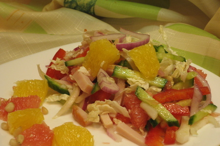 Салат фруктово-овощной: шаг 4