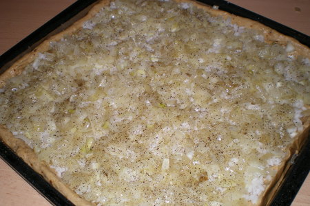 Простой пирог с пангазиусом и рисом: шаг 5