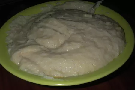 Манные гренки с миндалем: шаг 1