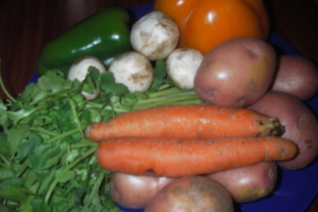 Рагу из баранины с фасолью и овощами: шаг 2