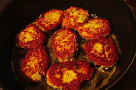 Котлеты (из чечевицы,творога,курицы): шаг 5