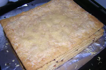 Пирог "мясной наполеон": шаг 6