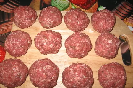 Отбивные из мясного фарша: шаг 2