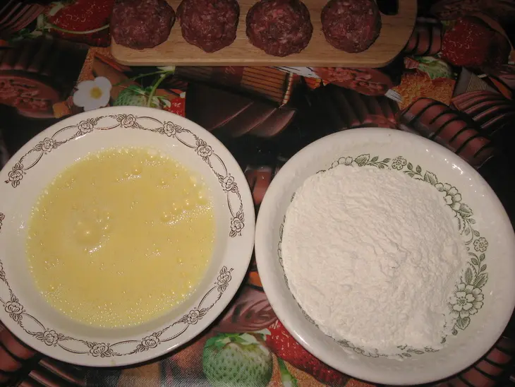Отбивные из мясного фарша: шаг 3