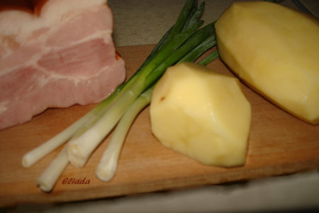 Картофель с беконом в горшочке: шаг 1