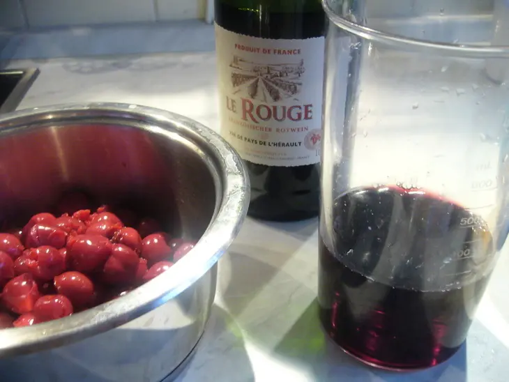 Не детский десерт „молoчный рис с киселем“ или „ milchreis mit rote grütze“: шаг 2