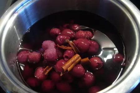 Не детский десерт „молoчный рис с киселем“ или „ milchreis mit rote grütze“: шаг 3