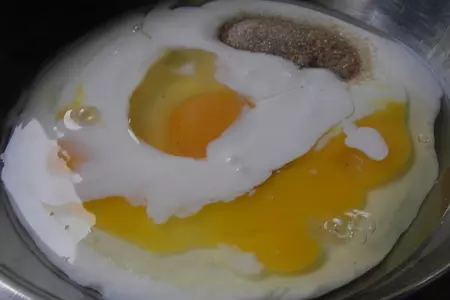 Овсяные оладьи с хурмой: шаг 1