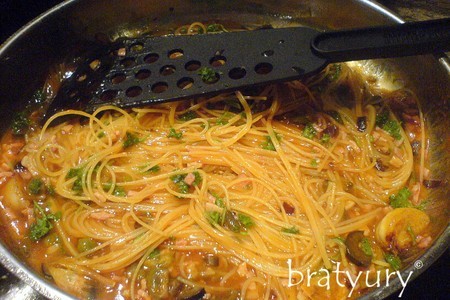 Паста (спагетти, спагеттини) без варки: шаг 8