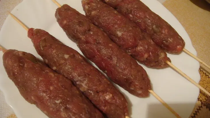 Люля мясной + люля картофельный: шаг 2