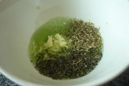 Кукурузный хлеб с чесноком: шаг 4