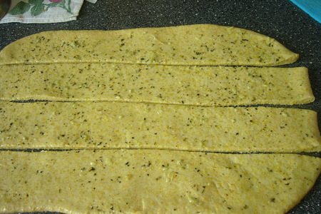 Кукурузный хлеб с чесноком: шаг 5