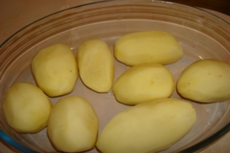 Картофель, запеченный с медом.: шаг 1