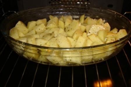 Картофель, запеченный с медом.: шаг 3