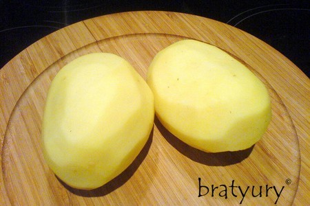 Салат «картофель по-корейски»: шаг 1
