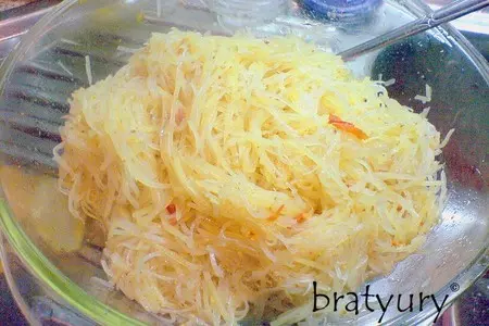 Салат «картофель по-корейски»: шаг 8