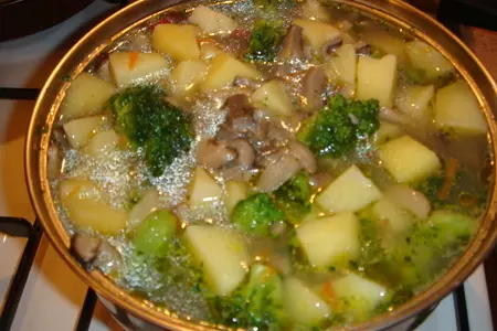Картофель с овощами: шаг 2