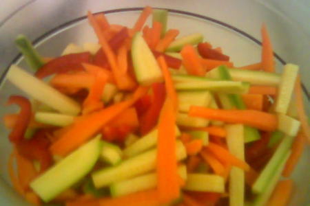 Свинина с овощами и соевым соусом: шаг 6