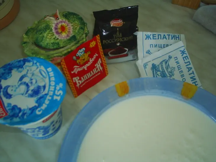Легкое кефирное желе "лакомка": шаг 1
