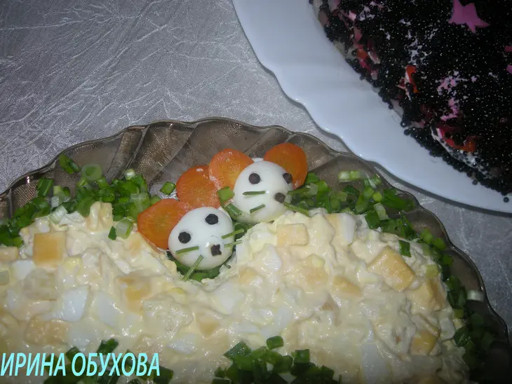 Салат "мышки под одеялом": шаг 1