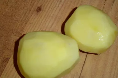 Картошка-гармошка с укропом: шаг 2