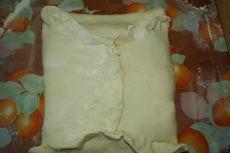 Пирог с картошкой, фаршем и солеными огурчиками: шаг 3