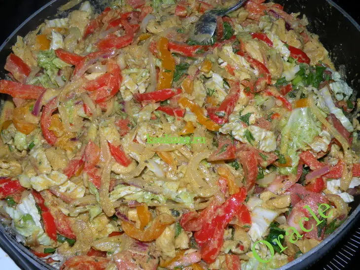 Энчилада по – мексикански с пикантной начинкой , enchilada: шаг 4