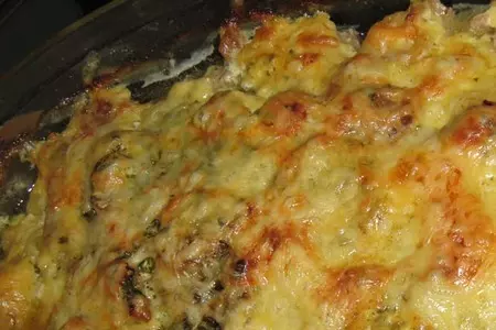Мясная запеканка с грибами и картошечкой "вкуснейшая": шаг 1