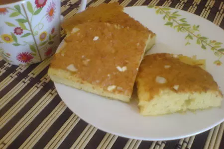 Ананасовая шарлотка с орешками кешью: шаг 1