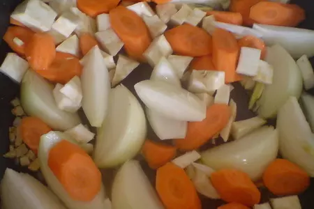 Курица в красном вине(cog au vin): шаг 2