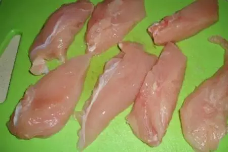 Плов из куриных грудок и орехов: шаг 2