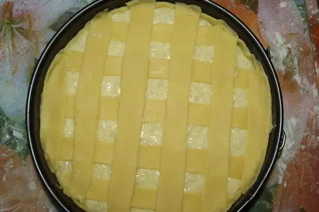 Сладкий рисовый пирог с творогом: шаг 4
