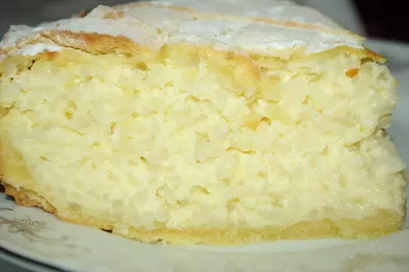 Сладкий рисовый пирог с творогом: шаг 6