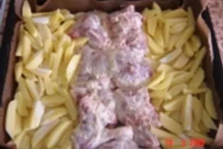 Курочка с картошечкой запеченная в духовке: шаг 2