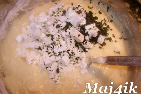Картофельные маффины с сыром и зеленью: шаг 4