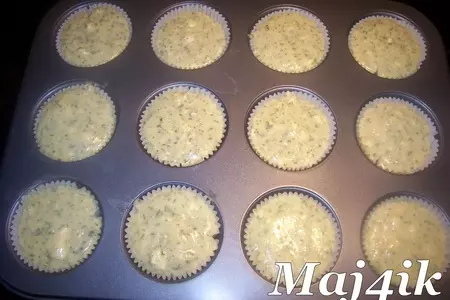 Картофельные маффины с сыром и зеленью: шаг 6