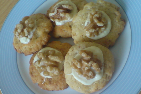 Печенье с грецкими орехами и белым шоколадом: шаг 8