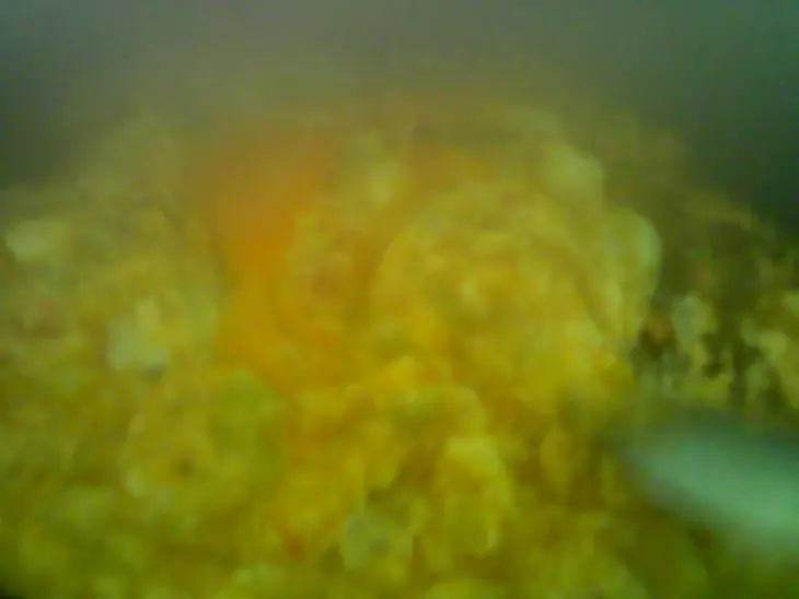 Страпатсада(омлет с овощами): шаг 4