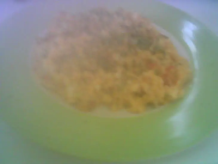 Страпатсада(омлет с овощами): шаг 5