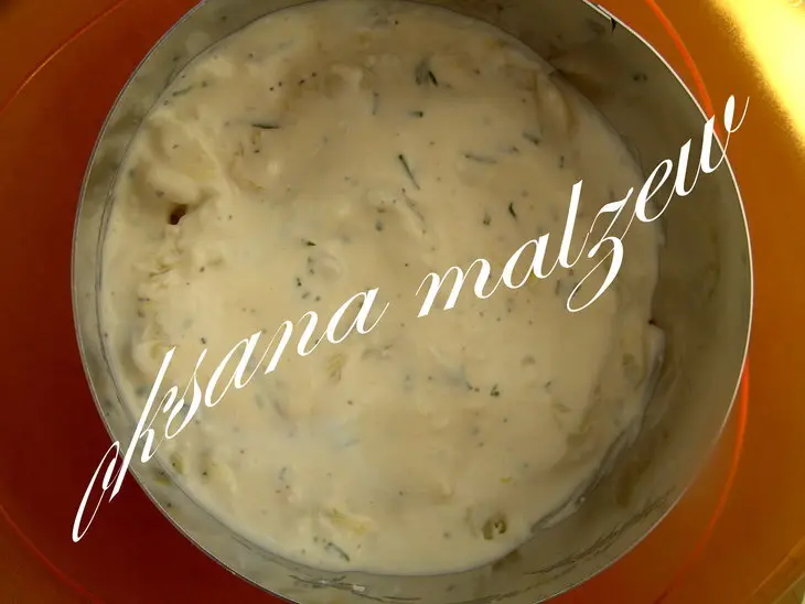 Салат из кальмара: шаг 3