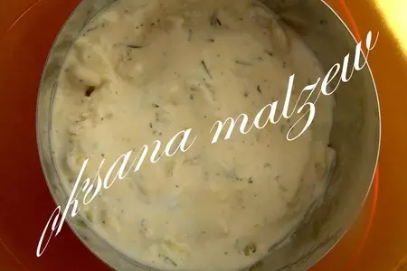 Салат из кальмара: шаг 3