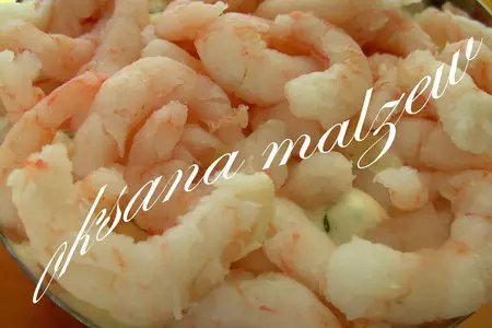 Салат из кальмара: шаг 5