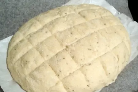 Хлебушек, приготовленный на манной каше: шаг 5