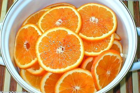 Апельсиновое  варенье: шаг 3