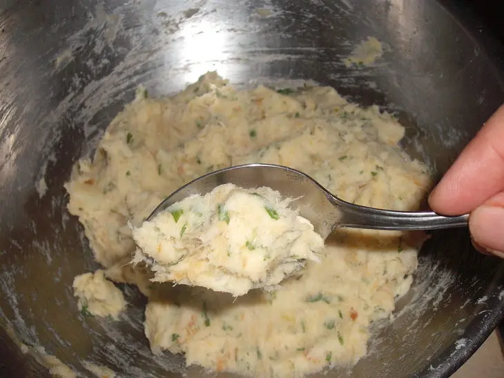 Крокеты рыбные " pastel de bacalhao": шаг 6