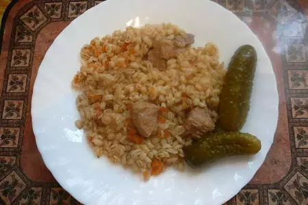 Жемчужная каша из перловки: шаг 6